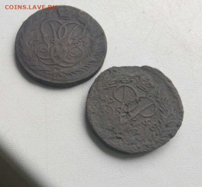Две копейки 1758 и 1767 годы до 10.12 - 2к_2_cr
