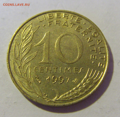 10 сантим 1997 Франция №2 10.12.2022 22:00 МСК - CIMG3189.JPG