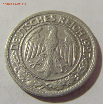 50 пфеннигов 1927 D Германия №1 10.12.2022 22:00 МСК - CIMG4078.JPG