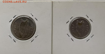 Исландия 6 пенсов 1967г и 5 пенсов 1992г - DCCC734B-CB79-4549-B109-73B099AEF08A