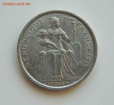 Французская Полинезия 5 франков 1965 г. (Лодки) до 08.12.22 - DSCN4984.JPG