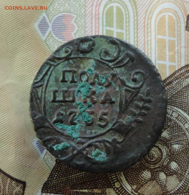 Кладовая полушка 1735 года. До 8.12.22. - DSC03344.JPG