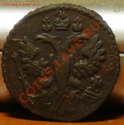 Полушка 1731,денга 1730 - IMGP3662.JPG