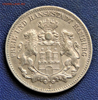 Гамбург. 2 марки 1906 J. До 10.12. - DSC03363.JPG