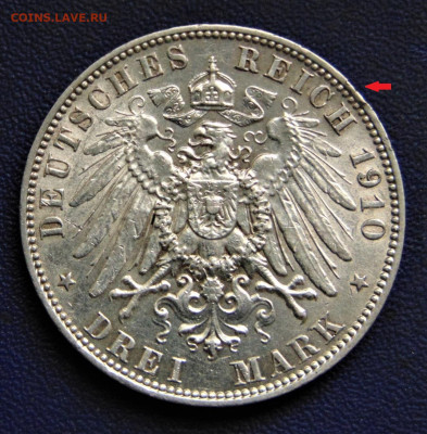 Саксония. 3 марки 1910 Е. До 10.12. - DSC03346.JPG