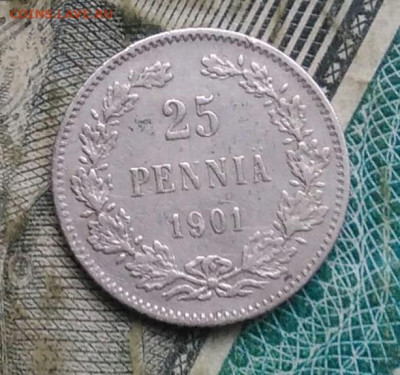 Русская Финляндия 25 пенни 1901 года до 09.12.2022 - IMG_20221205_232258