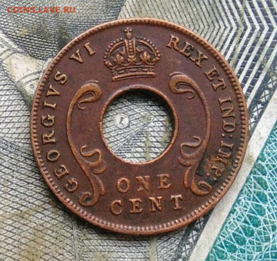 Восточная Британская африка 1 цент 1942 года до 09.12.2022 - IMG_20221205_230517
