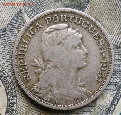 Португалия 50 сентаво 1951 года до 09.12.2022 - IMG_20221205_230857