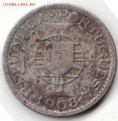 АНГОЛА 2$50 1968 г. до 12.12.22 г. в 23.00 - 009