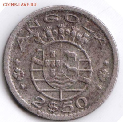 АНГОЛА 2$50 1968 г. до 12.12.22 г. в 23.00 - 044
