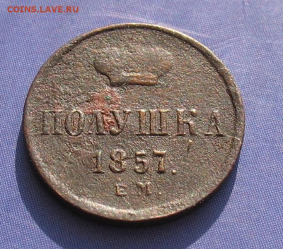 Полушка 1857 до 09.12.22г.  22.00ч. - 1857а