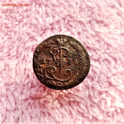 Деньга 1786 КМ - 01