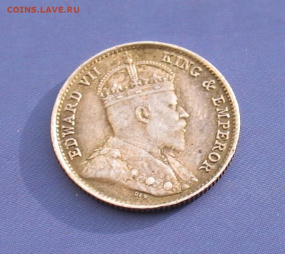 Цейлон 10 центов 1903 до 09.12.22г. 22.00ч. - Цейлон