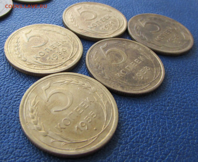 5 копеек 1930, 31, 53, 55, 56 до 22.00 11.12.22 МСК - 20.JPG