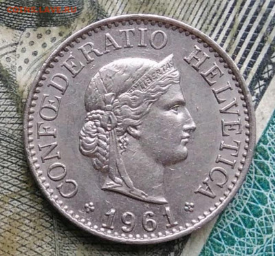 Швейцария 10 раппен 1961 года до 09.12.2022 - IMG_20221206_172235