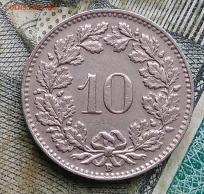 Швейцария 10 раппен 1944 года до 09.12.2022 - IMG_20221206_172333