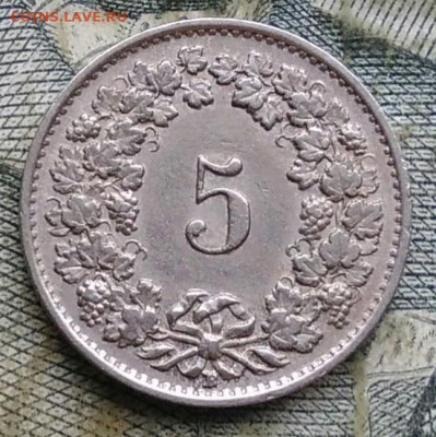 Швейцария 5 раппен 1931 года до 09.12.2022 - IMG_20221206_221137