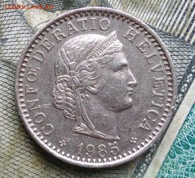 Швейцария 20 раппен 1985 года до 09.12.2022 - IMG_20221206_221047