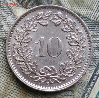 Швейцария 10 раппен 1965 года до 09.12.2022 - IMG_20221206_221105