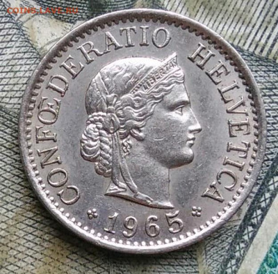 Швейцария 10 раппен 1965 года до 09.12.2022 - IMG_20221206_221122