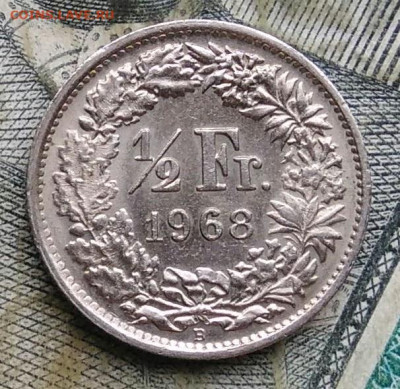 2 франка 1968 года до 09.12.2022 - IMG_20221206_192553