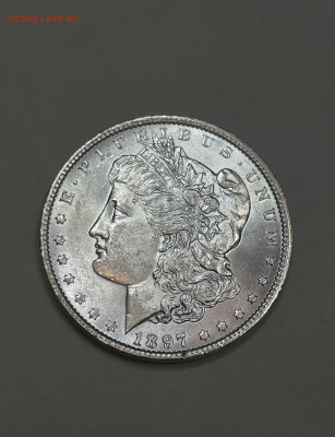 1 Доллар 1897 года. До 12.12.22 - 4EA7FEE3-E4A8-4514-AEFF-71AB808F72C0