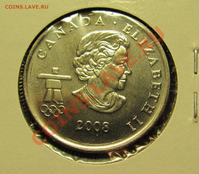 E80 25¢ Канада Бобслей 2008 B-UNC до 11.12 в 22°° - E80 25c Bob 2008_2