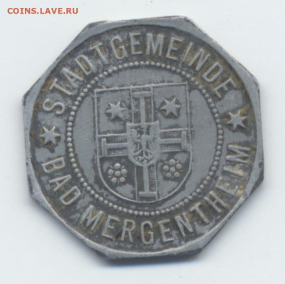 Нотгельд Мергентхайм 50 пф. 1918 год до 12.12 - IMG-20221127-WA0000