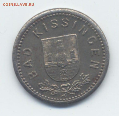 Нотгельд Киссинген 5 пф. 1918 год до 12.12 - IMG-20221127-WA0002
