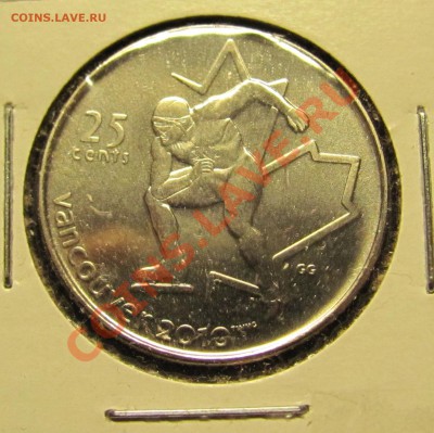 E84 25¢ Канада Коньки 2009 B-UNC до 11.12 в 22°° - E84 Speed Skating_1