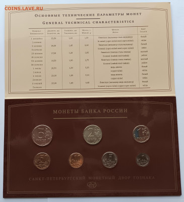 Банковские наборы монет РФ 1997 спмд, 2008 ммд, 2008 спмд - IMG_20221117_122819