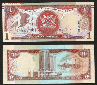 Тринидад и Тобаго 1 доллар 2006 года пресс с 1 рубля - 13.12 - 12