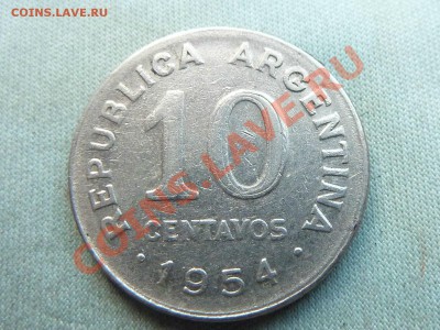 АРГЕНТИНА 10с  1954г. САН МАРТИН   до 11.12.11в 22-00 - MEMO0052.JPG
