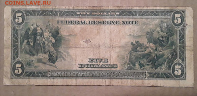 5 долларов 1914г. До 14.12.22г в 22.15 МСК - 5_dollarov_1914_god_ssha_v_kollekciju-1