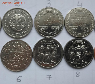 ФИКС иностранные жетоны по 80 руб №1 до 15.12.2022 22-00 мс - Жетоны по 100 р 2