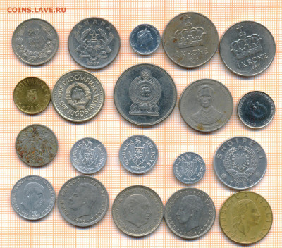 монеты разные 7 от 5 руб. фикс цена, до ухода в архив - лист 7а 001