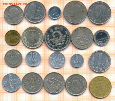 монеты разные 7 от 5 руб. фикс цена, до ухода в архив - лист 7 001