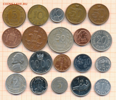 монеты разные 7А от 5 руб. фикс цена, до ухода в архив - лист 7второй 001