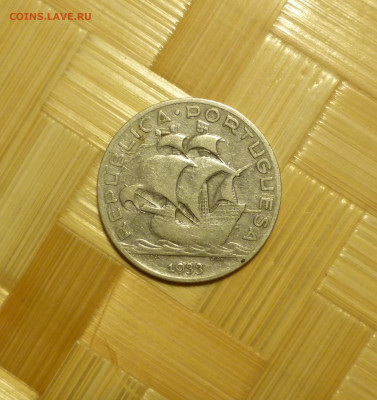 Португалия, 5 эскудо 1933 г. - P1060503.JPG