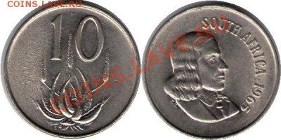 >L< SOUTH-AFRICA 10c 1965 до 10.12.11 16:00 - SOUTH-AFRICA_10c_65