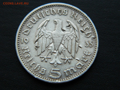 5 марок J  Германия 1935 до 17.12.2022 22-00 - DSCN8884
