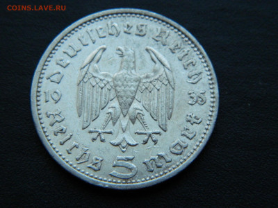 5 марок А  Германия  1935 г.. до 17.12.2022 22-00 - DSCN8887