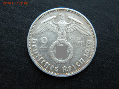 2 марки А Германия 1939 до 17.12.2022 22-00 - DSCN8897
