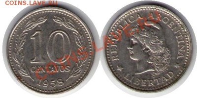 >L< Аргентина 10 сентав 1958 до 10.12.11 16:00 - Аргентина_10_сентав_58