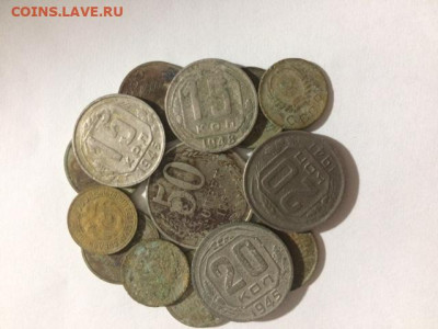 Погодовка СССР: Кучка монет медь,никель 15шт ФИКС - СССР Кучка 15шт АР пм.JPG