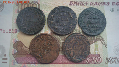 Денга 1730-1748 гг ( 5 монет ) До 18.12.  22-00 - DSC05004.JPG