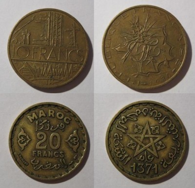 Есть несколько монет и банкнот помогите оценить, плииз! - 10fr.JPG