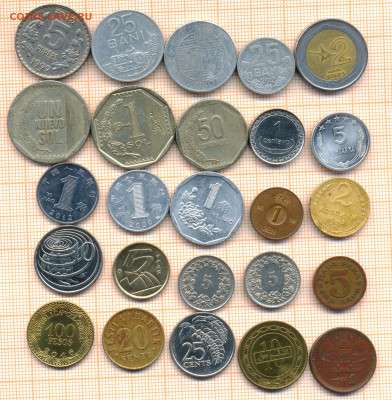 монеты разные 10 от 5 руб. фикс цена - лист 10 001
