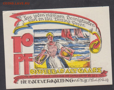 Германия 1922 ноттельды (11) до 19 12 - 23а
