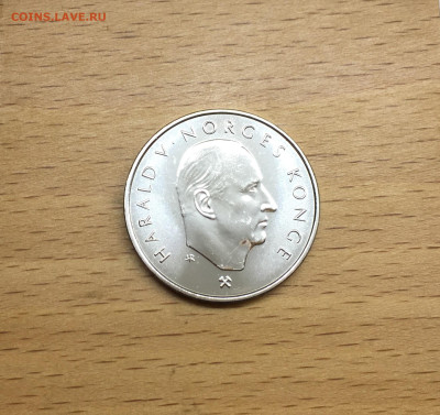 Норвегия 5 крон 1995 1000 лет чеканке монет Норвегии - IMG_3776.JPG